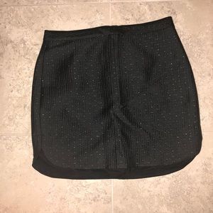 Black and gold Madewell Skirt